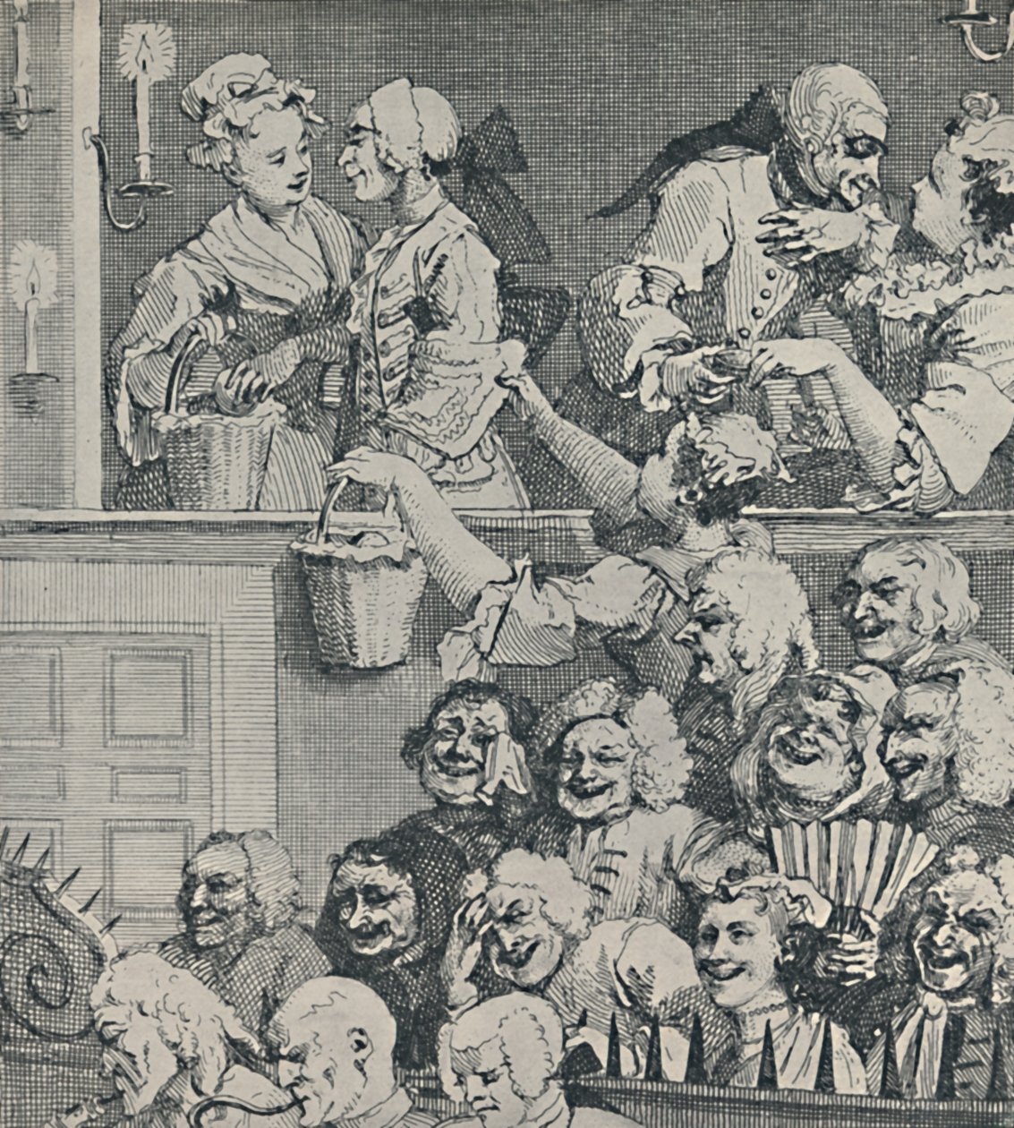 Smějící se publikum, 1733, 1920 od Unbekannt