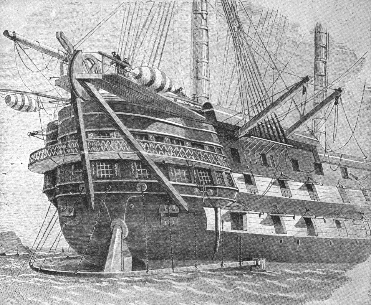 The Laying of the Atlantic Cable, 1857: H.M.S. Agamemnon..., 1901. od Unbekannt