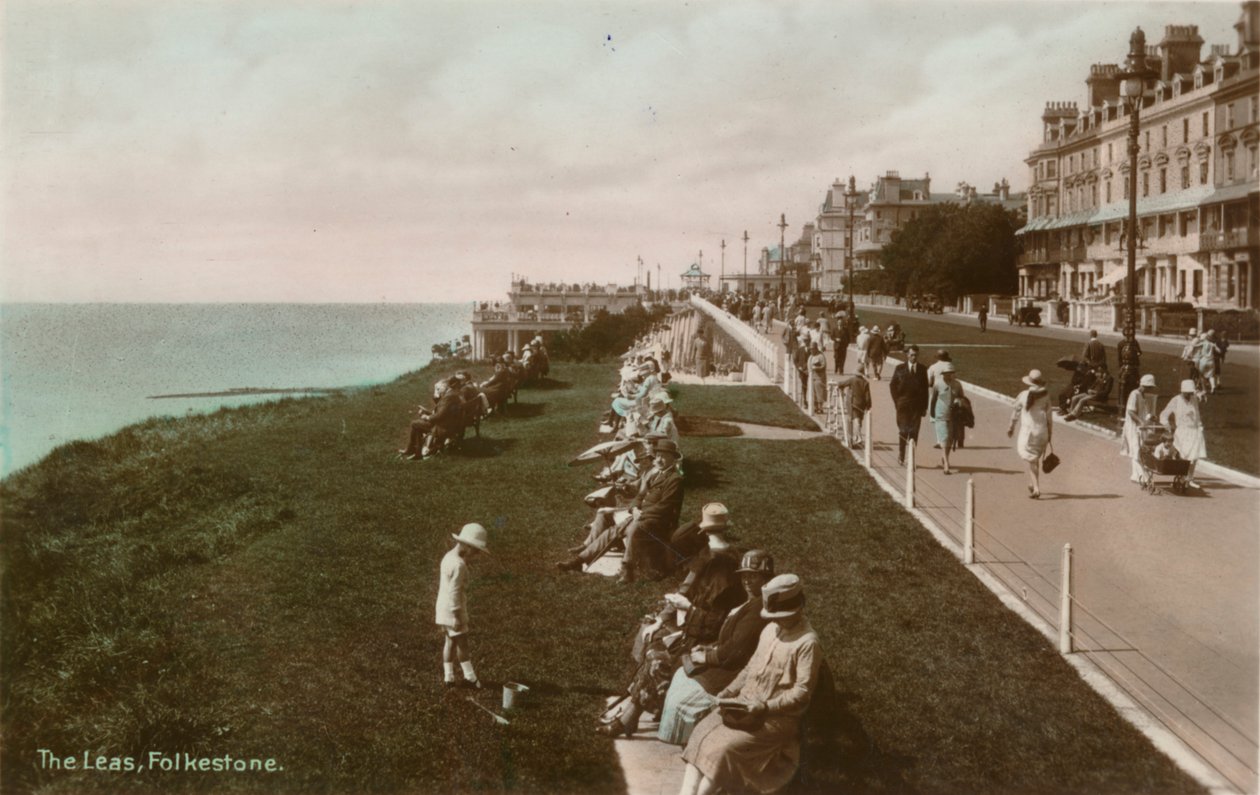 The Leas, Folkestone, Kent, c1920 od Unbekannt