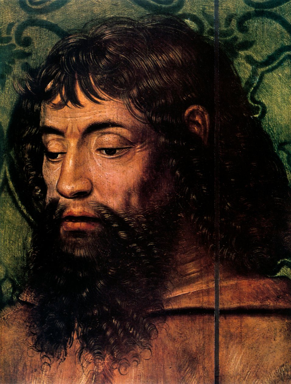 Legenda o svaté Lucii, panně a dítěti se svatými detail, 15. století od Unbekannt