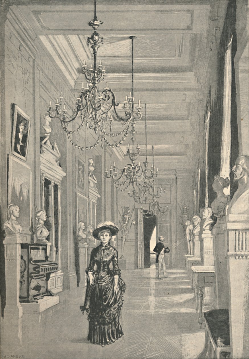 Dlouhá galerie, Musée De LOpéra, 1886 od Unbekannt