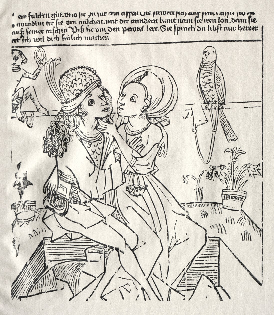 The Lovers, c. 1470. od Unbekannt