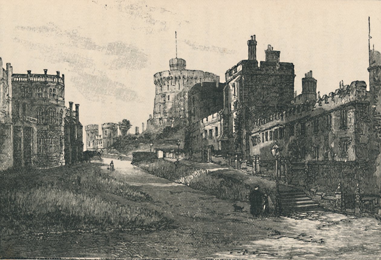 The Lower Ward, Looking Up, 1895 od Unbekannt
