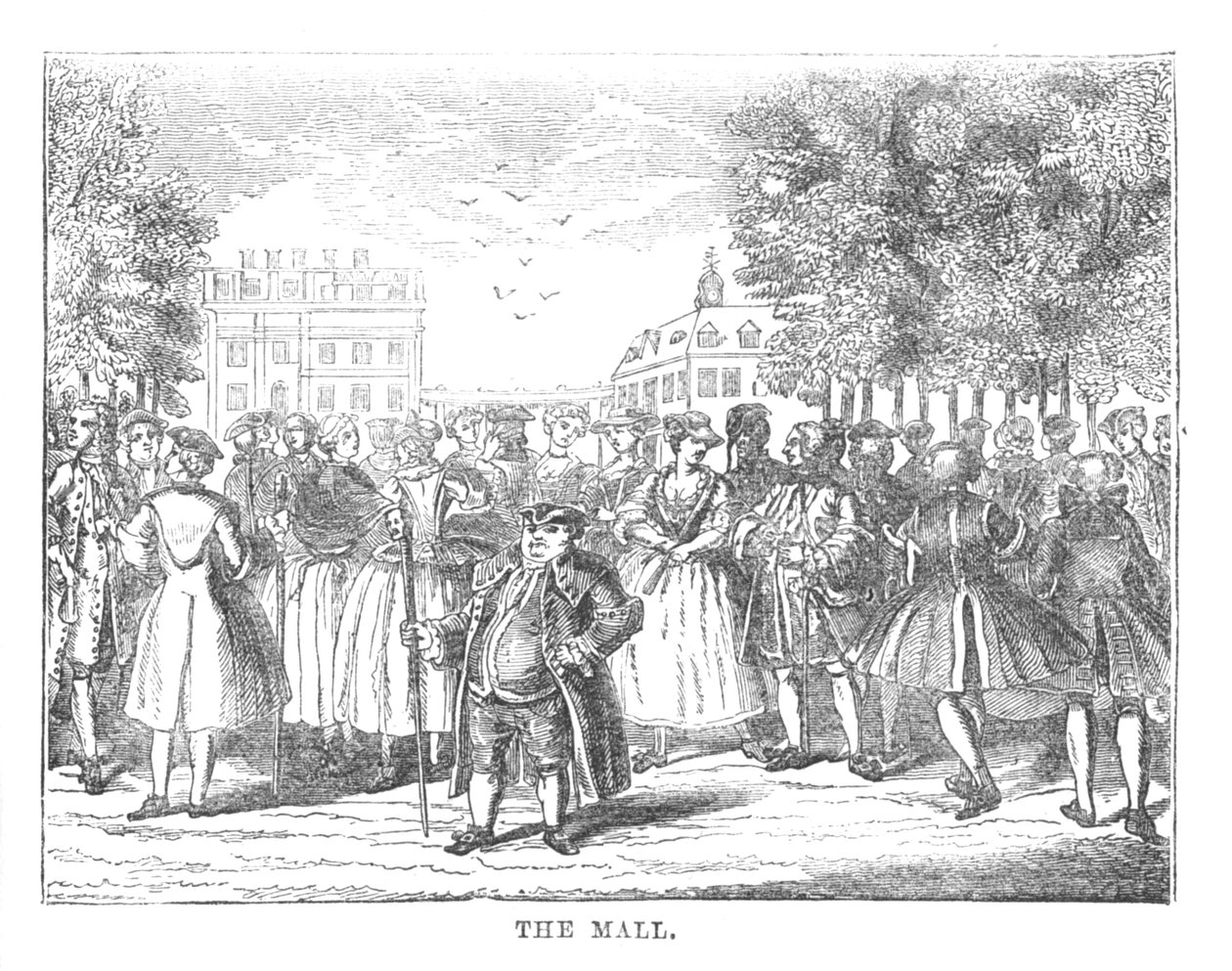 The Mall, c1870 od Unbekannt