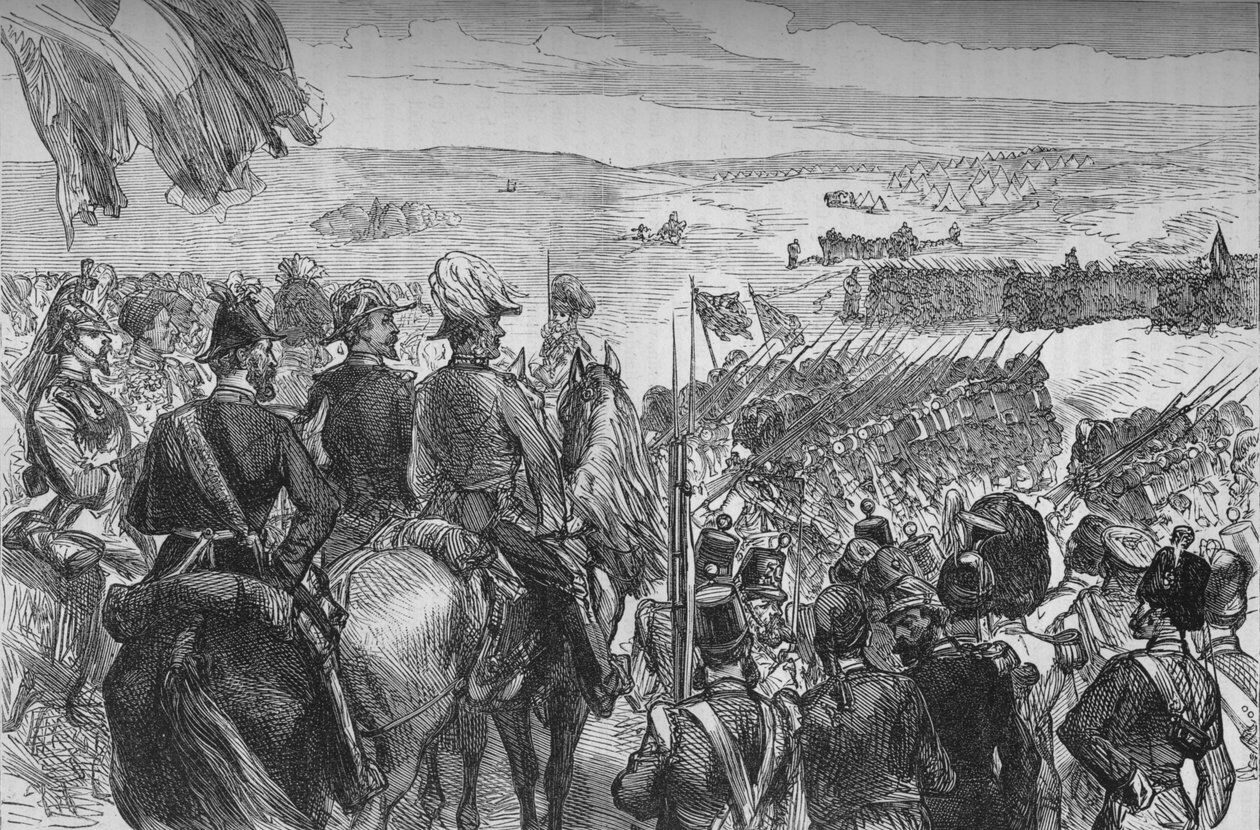 Březnová minulost, c1880 od Unbekannt