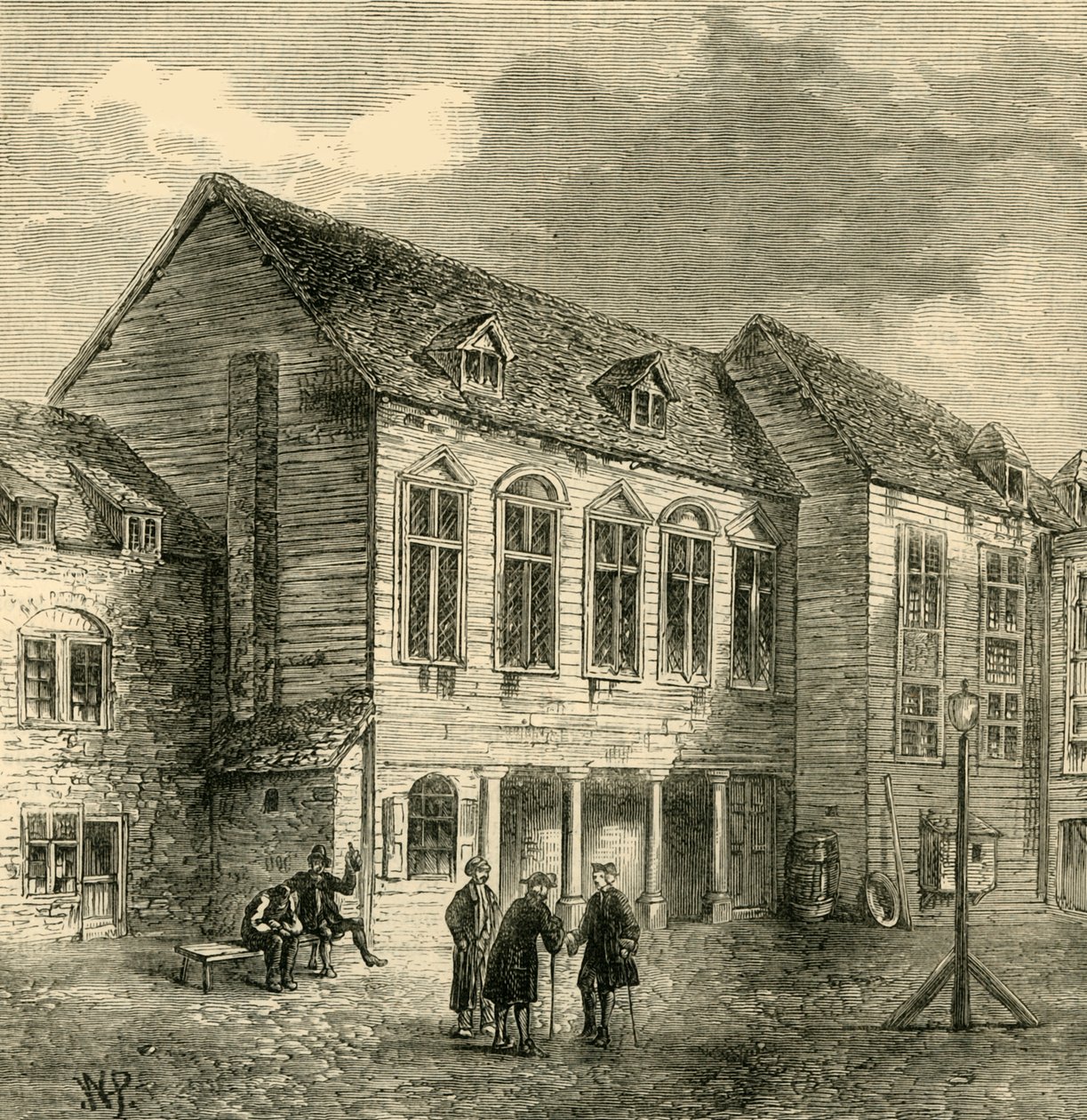 Vězení Marshalsea, v 18. století, c1878. od Unbekannt