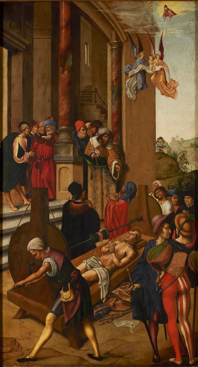 Umučení svatého Erasma, 1500. od Unbekannt