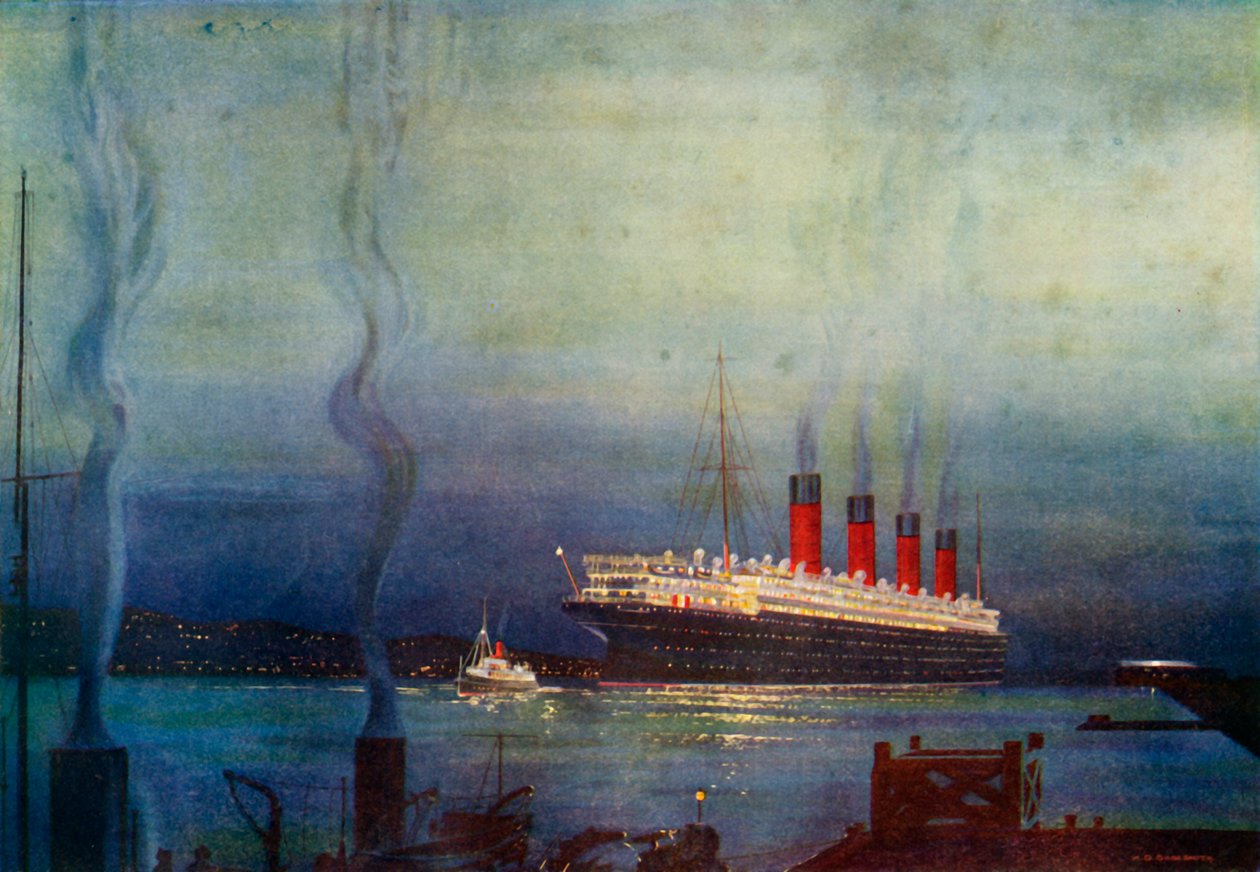 Mauretánie v Cherbourgu, c1930. od Unbekannt