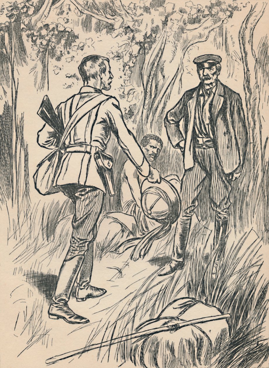 Setkání Stanleyho a Livingstone, c1907 od Unbekannt
