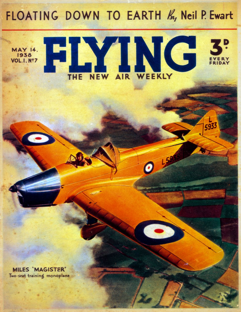 Letadlo Miles Magister, 1938 od Unbekannt
