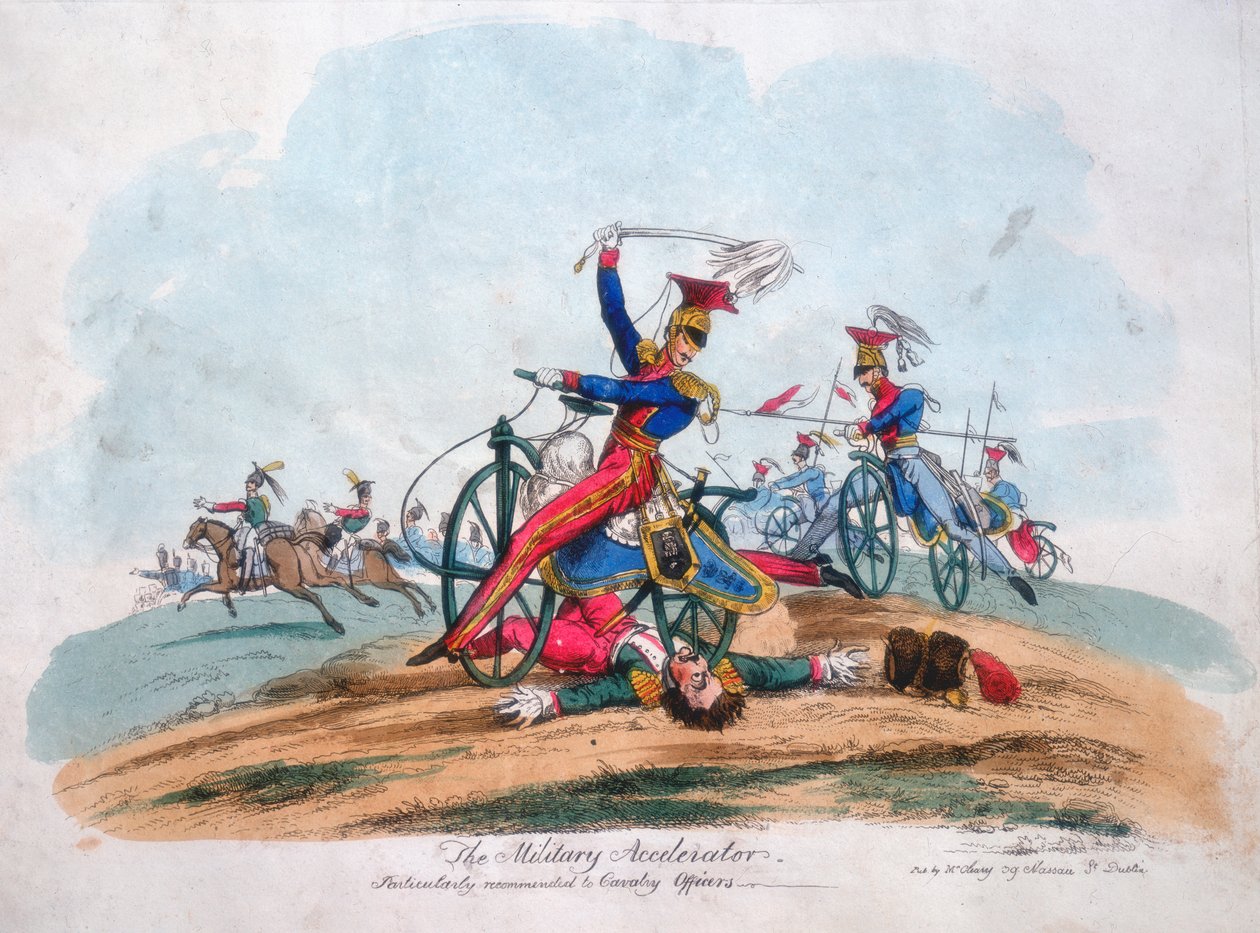 Vojenský akcelerátor – zvláště doporučený důstojníkům kavalérie, c1820 od Unbekannt