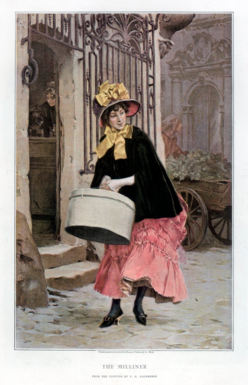 The Milliner, 1890 od Unbekannt
