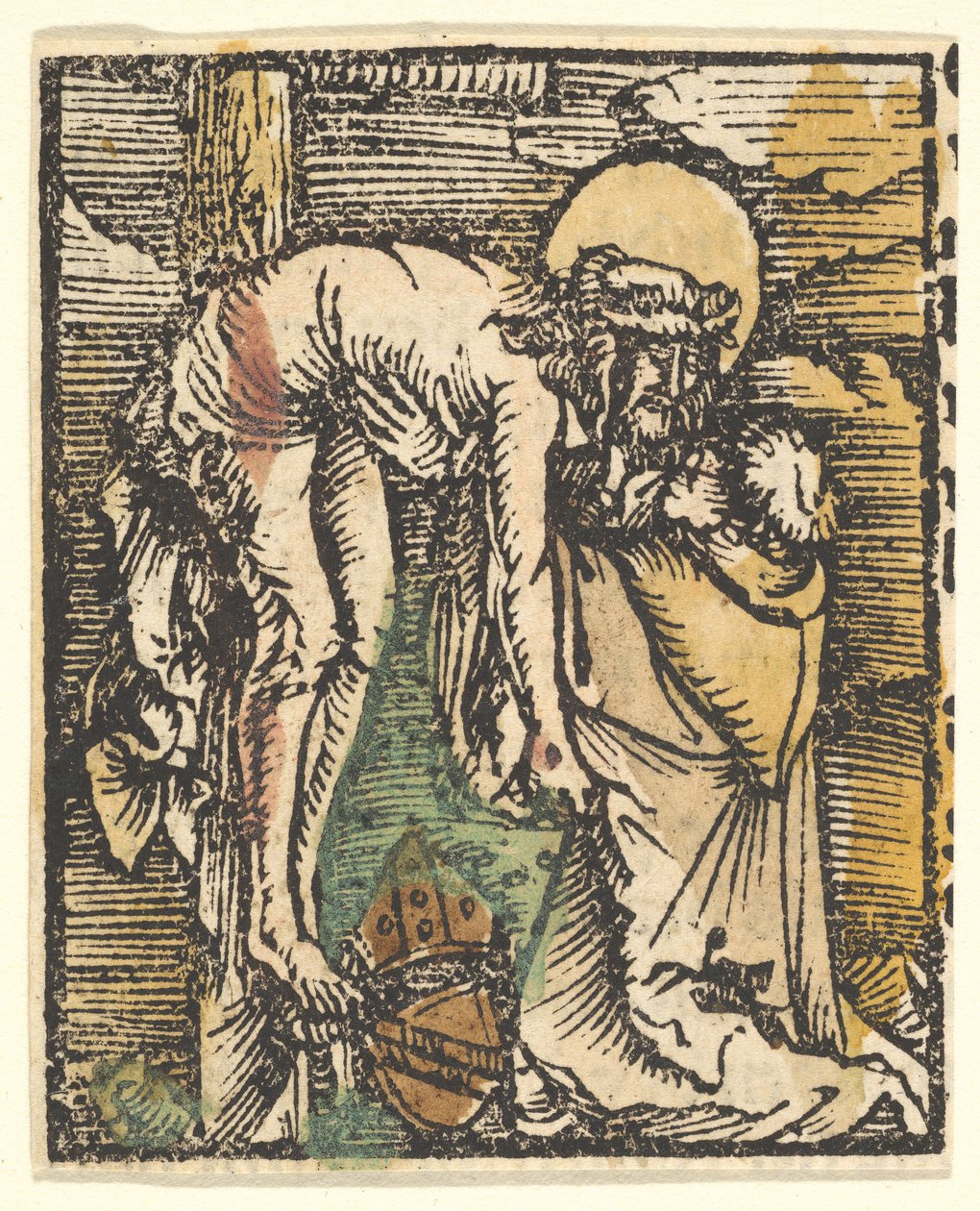 Kopie Zázrak sv. Bernarda, po roce 1512. od Unbekannt