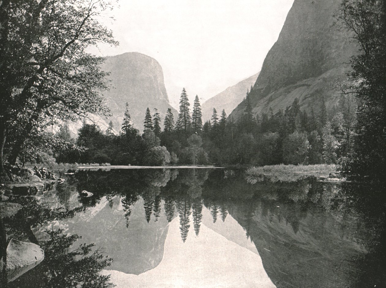 The Mirror Lake, Yosemite Valley, USA, 1895. od Unbekannt