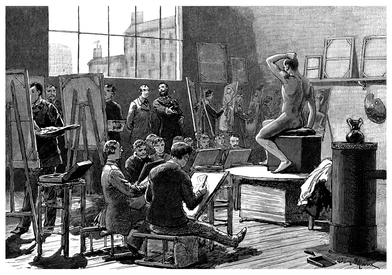 Model, 1882 od Unbekannt