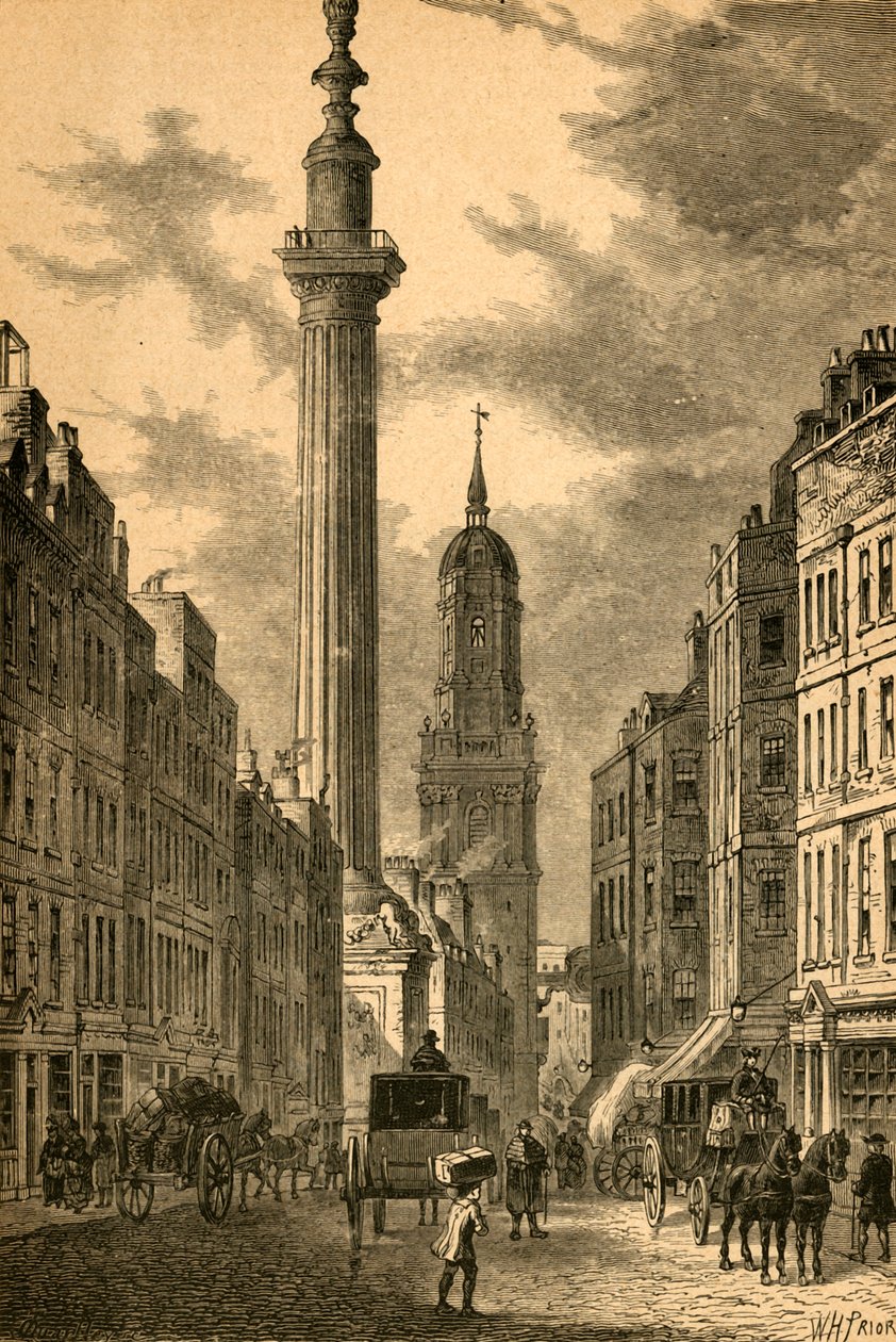Památník a kostel sv. Magnuse, asi 1800, 1897. od Unbekannt