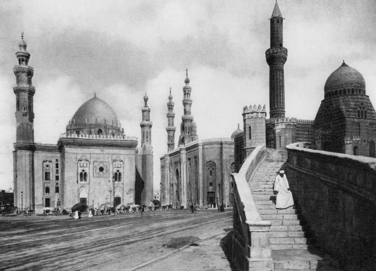 Mešity sultána Hassana a El Rufai, Káhira, Egypt, 20. léta 20. století od Unbekannt