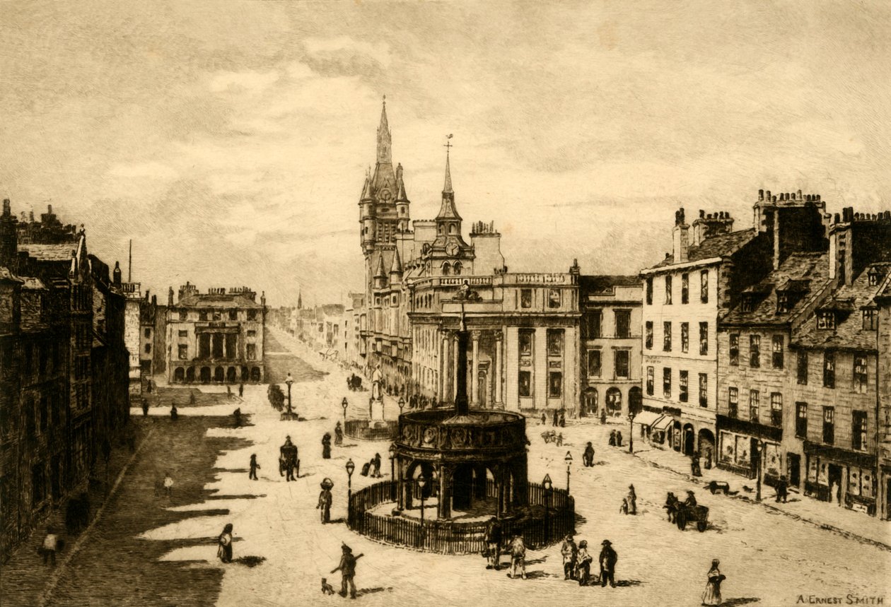 Obecní budovy, Aberdeen, 1898. od Unbekannt