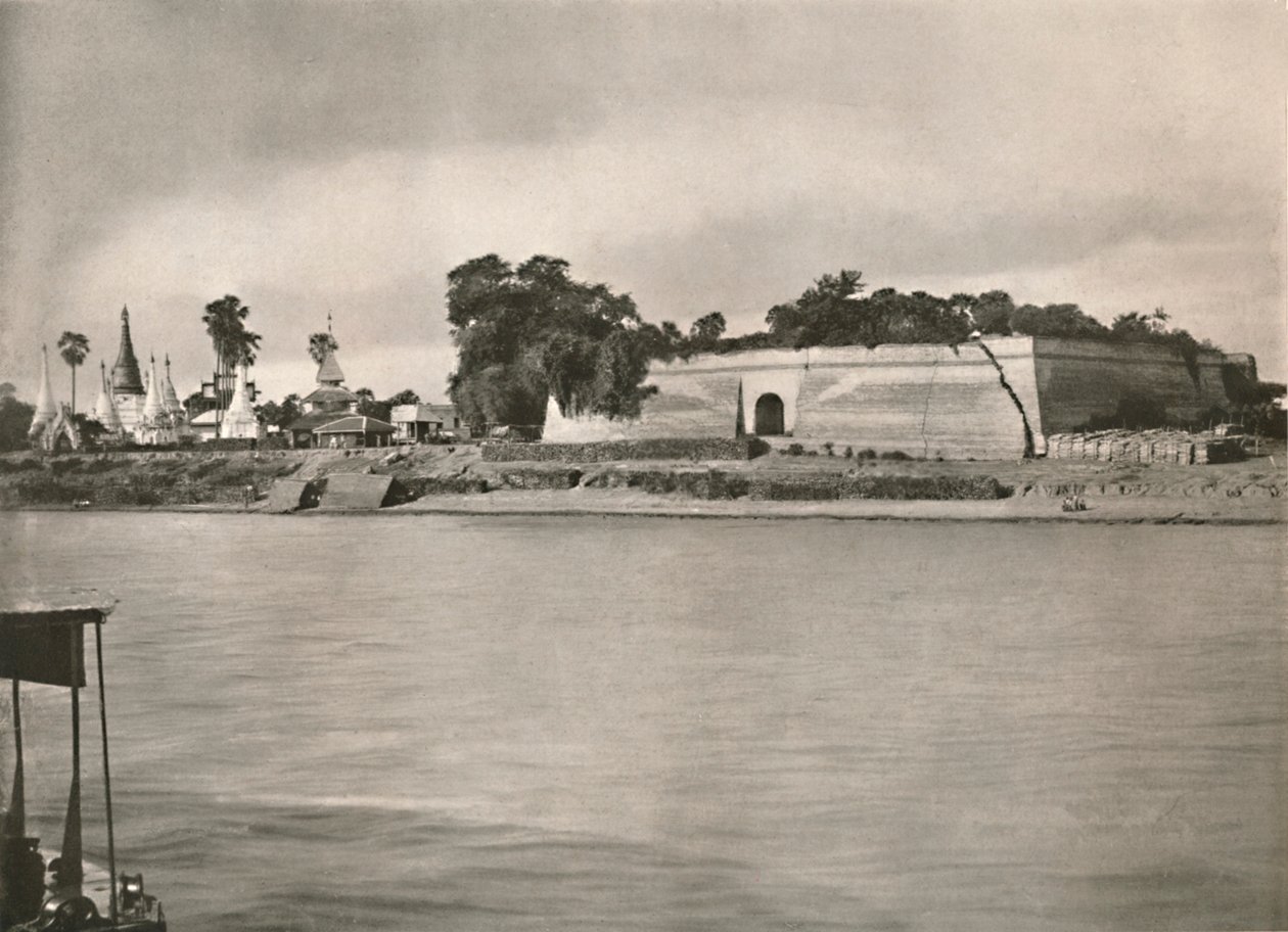 Pevnost Murhla na Irrawaddy, 1900. od Unbekannt