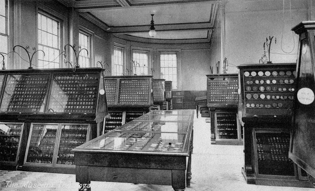 Muzeum, Královská mincovna, Tower Hill, Londýn, počátek 20. století od Unbekannt