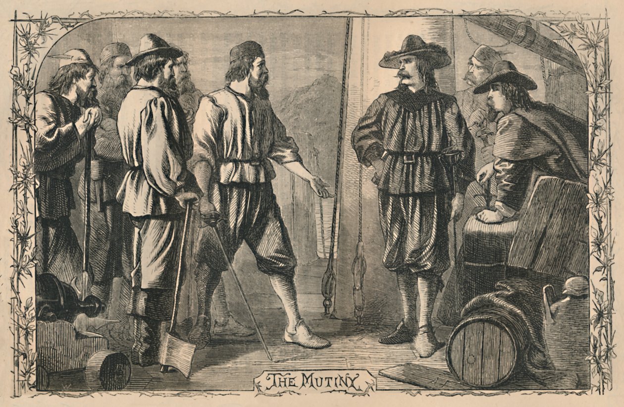 Vzpoura, c1870 od Unbekannt