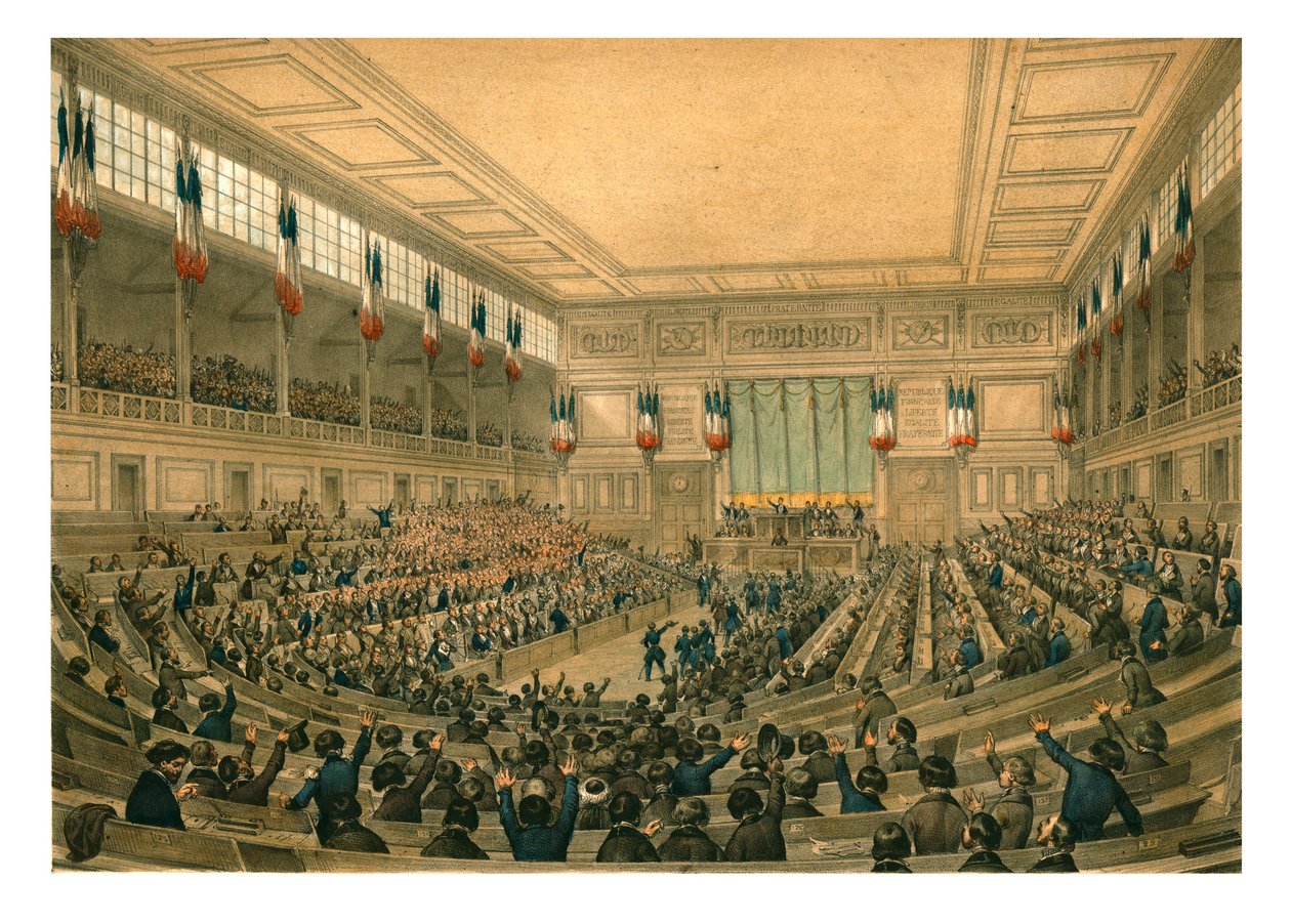 Národní ústavodárné shromáždění Francouzská druhá republika, květen 1848. od Unbekannt