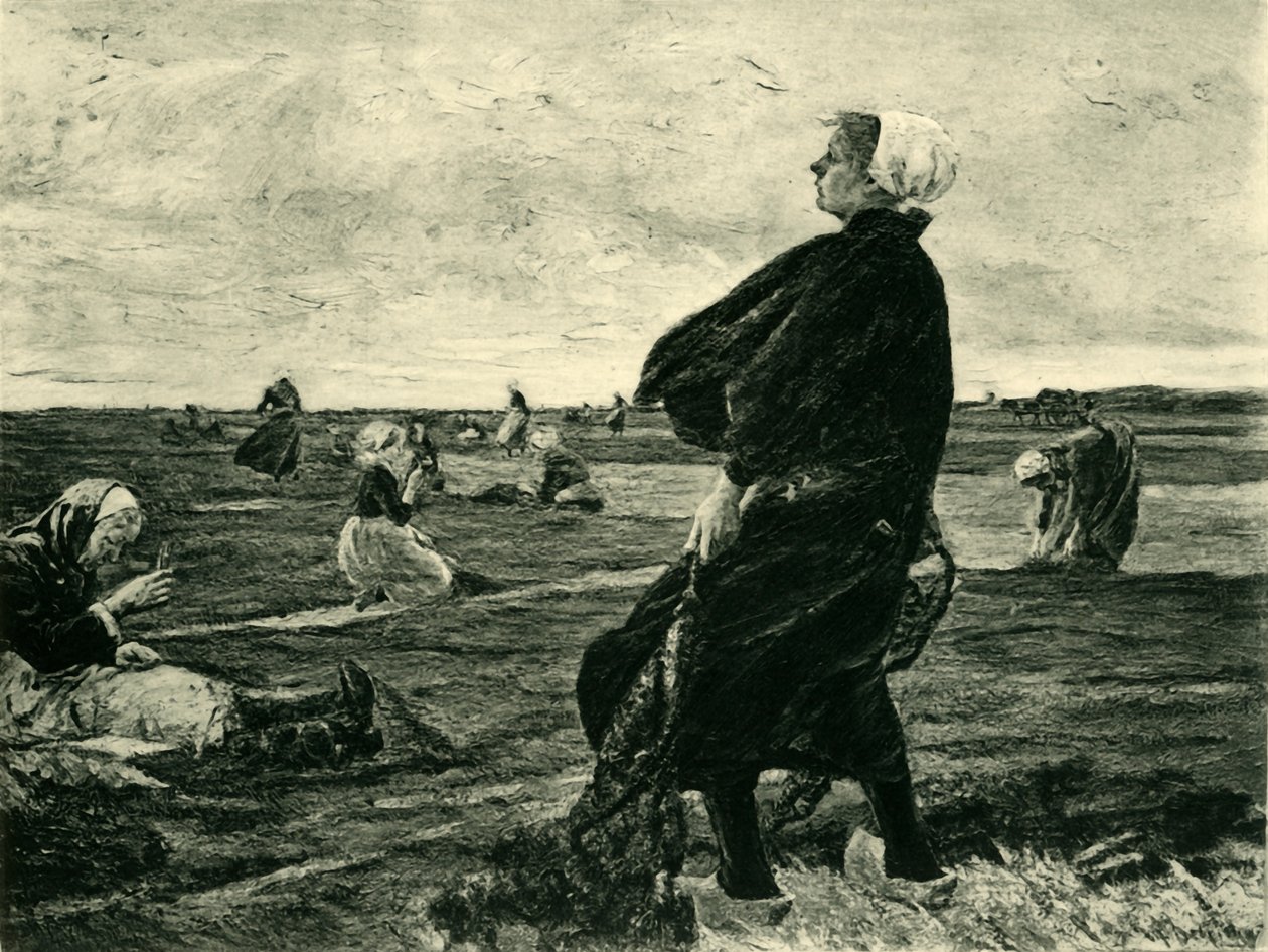 The Net-Menders, 1887-1889, 1908. od Unbekannt