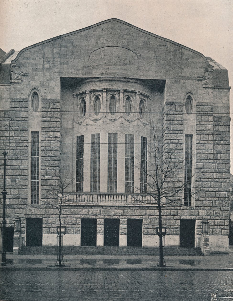 The New Hebbel Theatre, Berlin, c1908 od Unbekannt