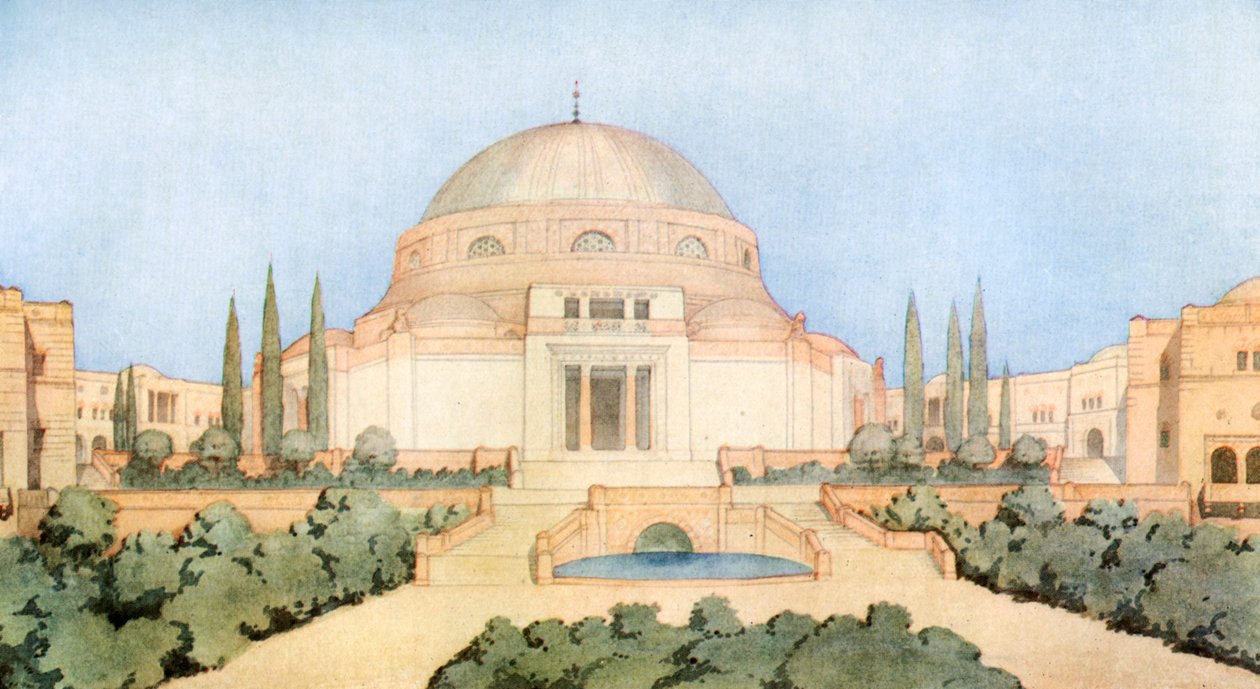 Nová univerzita, Jeruzalém, Izrael, 1926 od Unbekannt