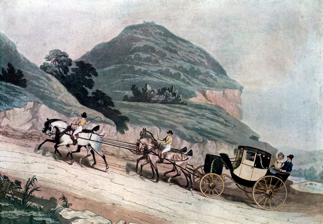 Nově zvolený poslanec, na cestě do Dolní sněmovny 1835, c1920 od Unbekannt