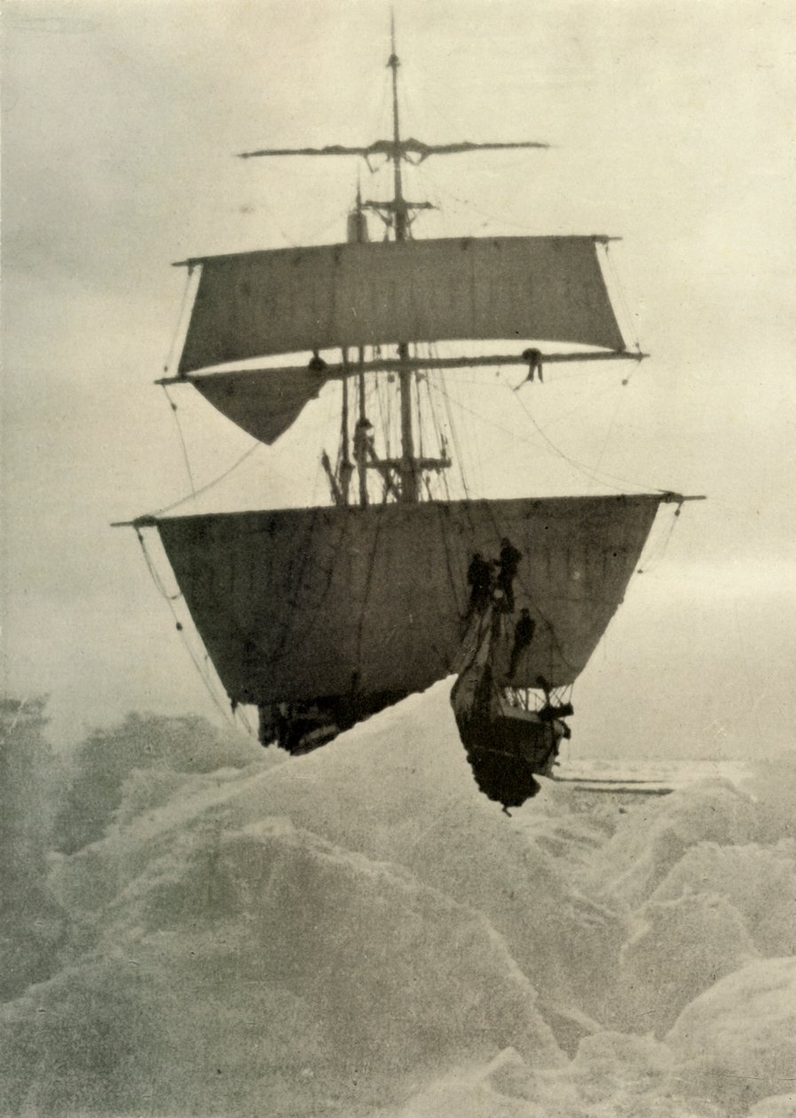 Nimrod držel v ledu, 1908, 1909 od Unbekannt