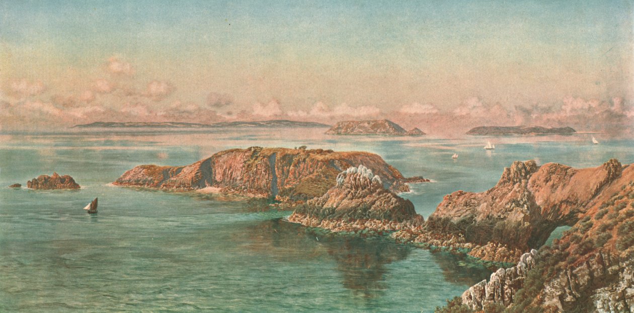Normanské souostroví Normanské ostrovy, 1885, c1902. od Unbekannt