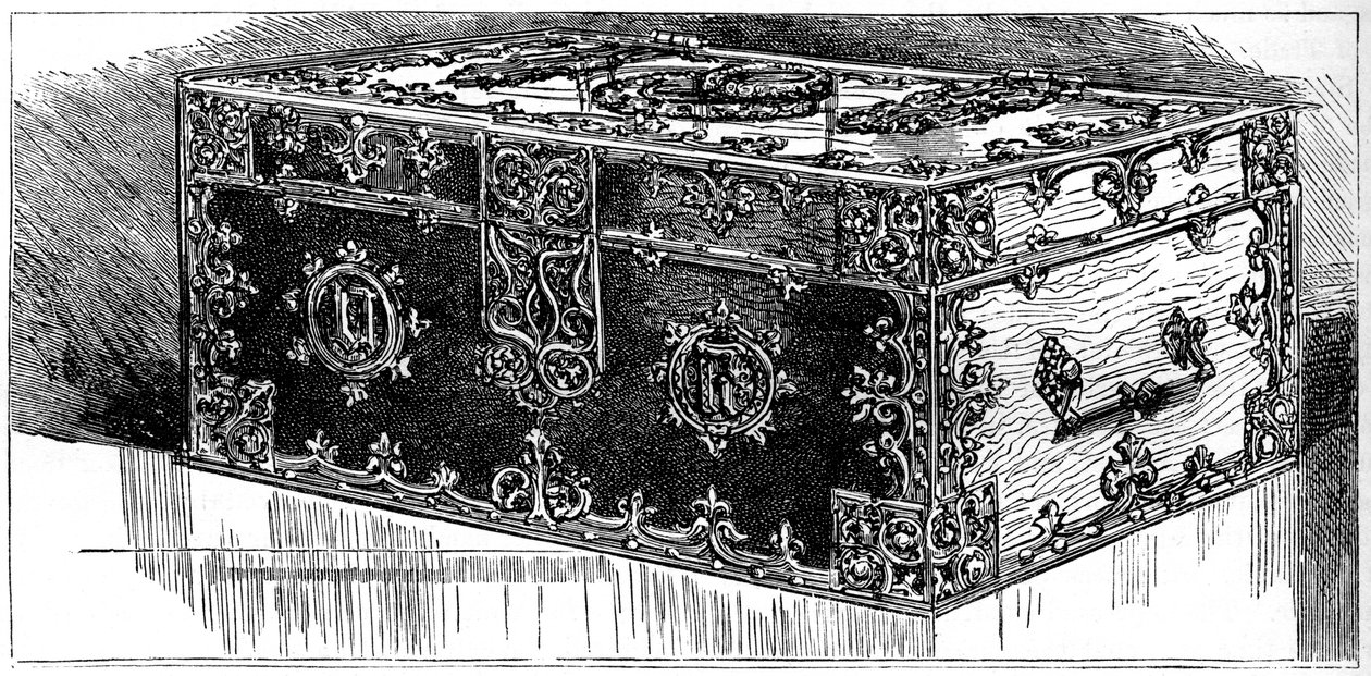 The Oath Box, Dolní sněmovna, Westminster, Londýn, 19. století od Unbekannt