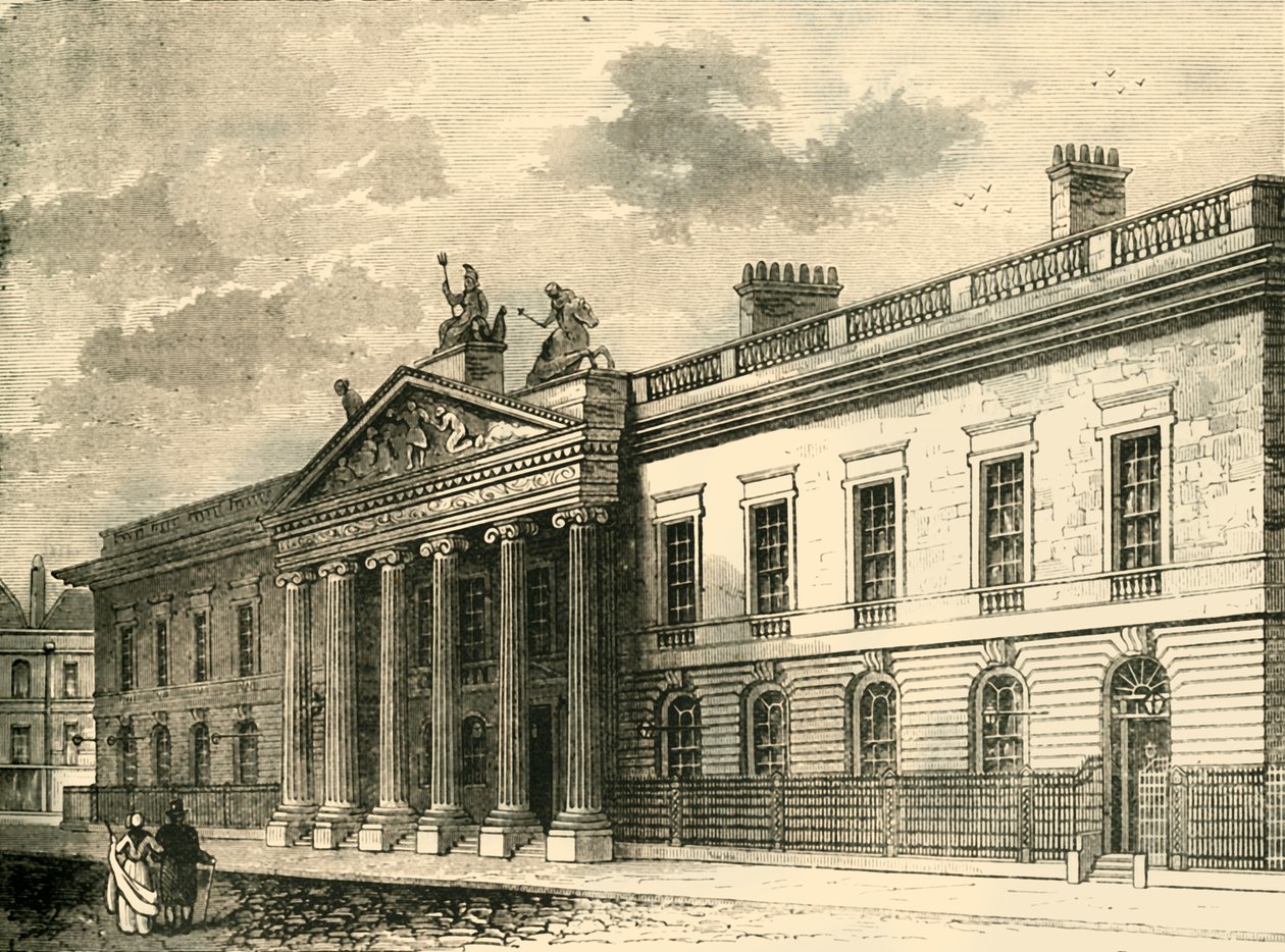 The Old India Office, Londýn 1803, 1890. od Unbekannt