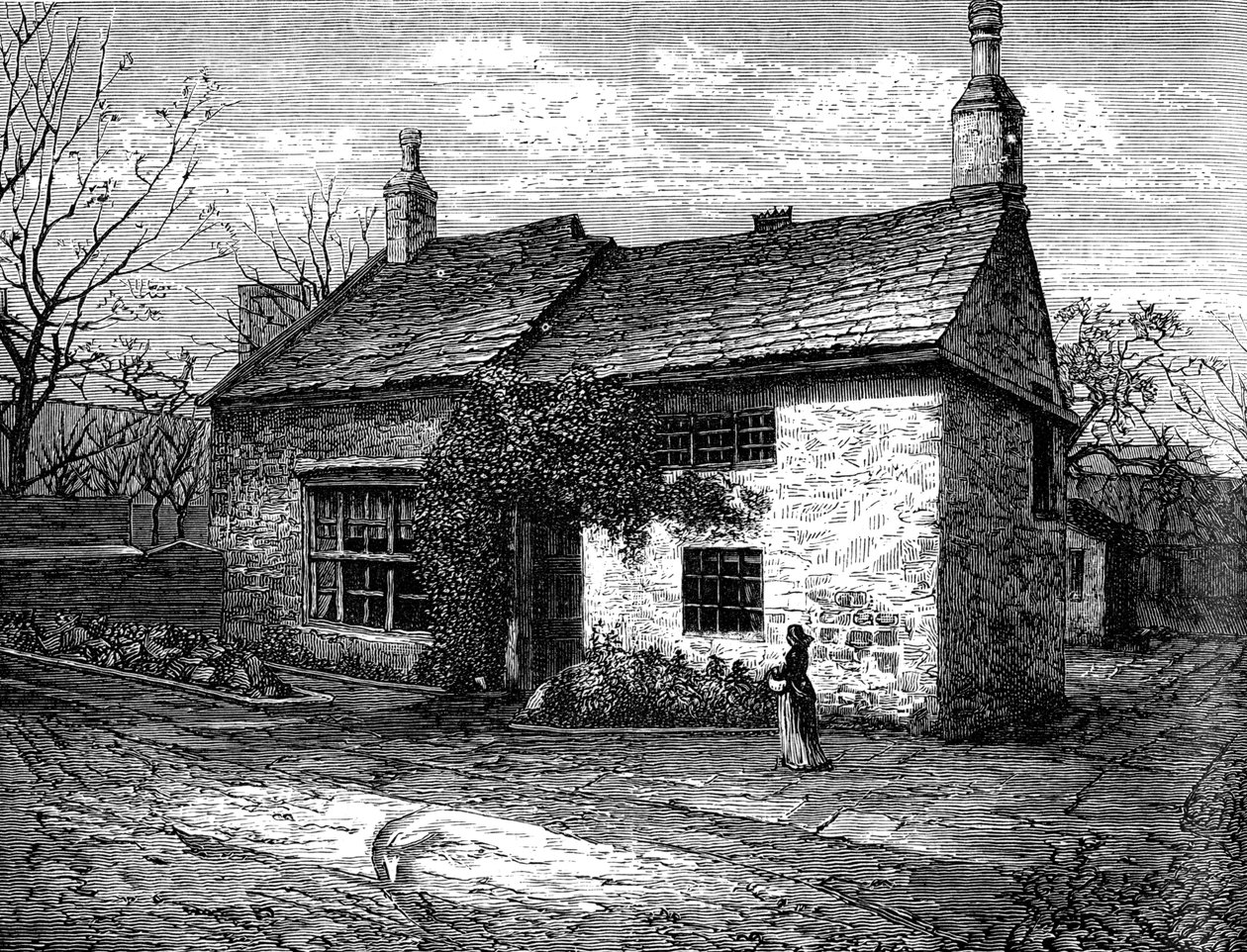 The Old Manor-House, Morley, Leeds, West Yorkshire, rodiště sira Tita Salta, c1880 od Unbekannt