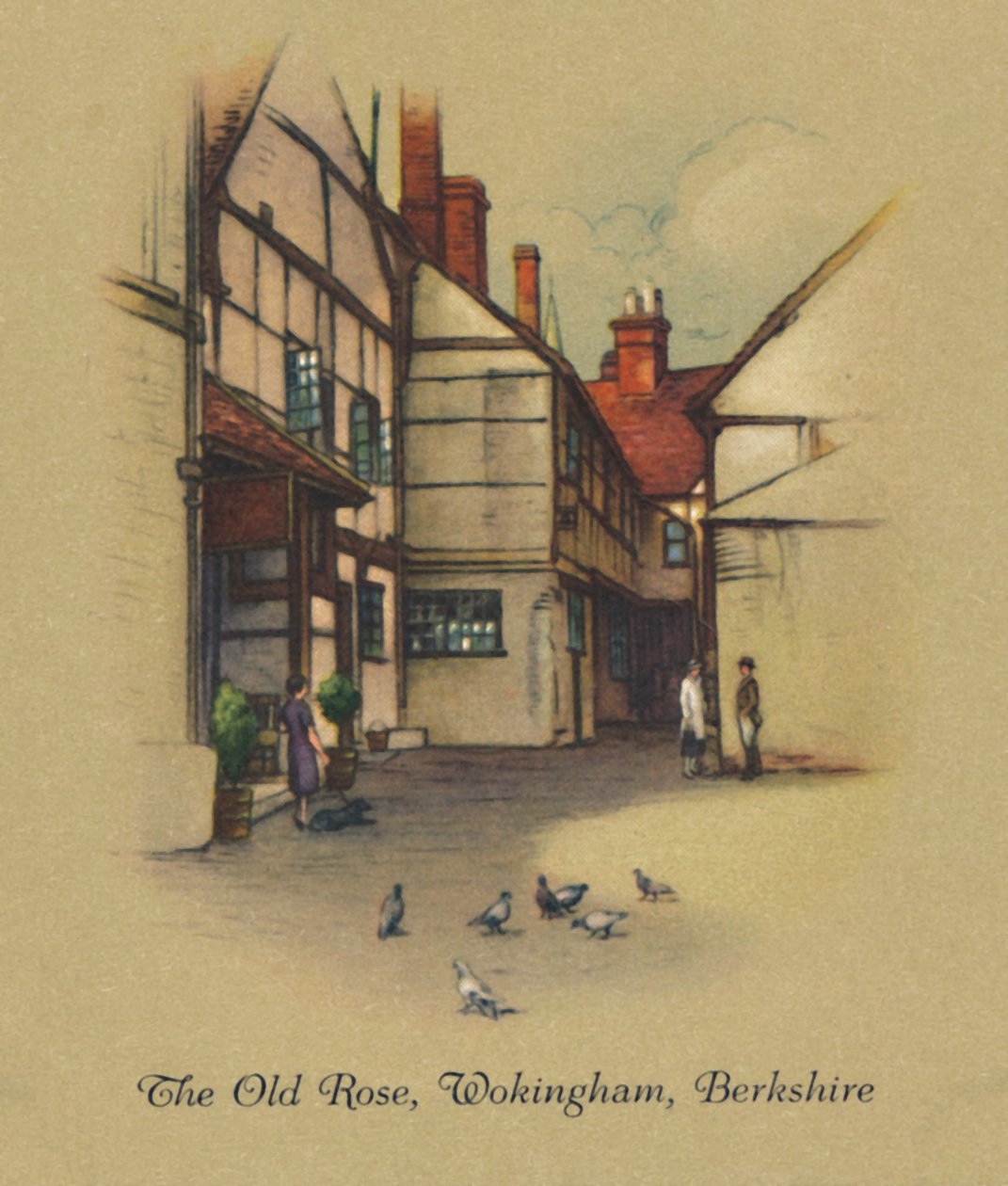 The Old Rose, Wokingham, Berkshire, 1939 od Unbekannt