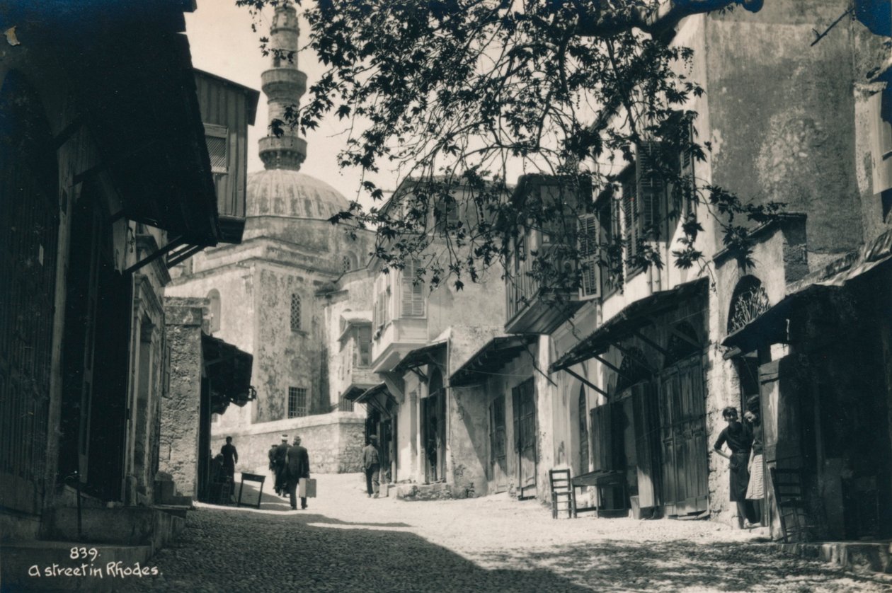 Staré město Rhodos, Řecko, 1936 od Unbekannt