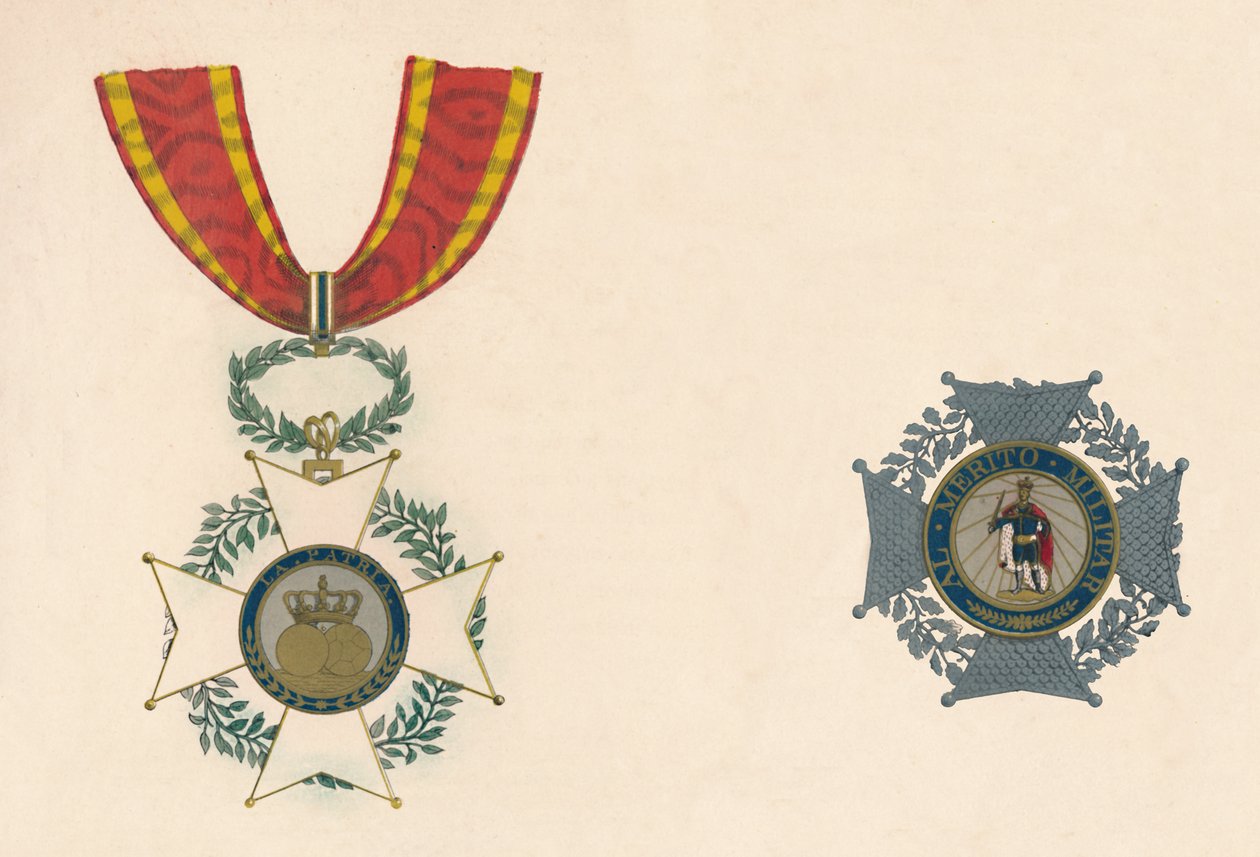 Řád svatého Ferdinanda Španělského, c19. století od Unbekannt
