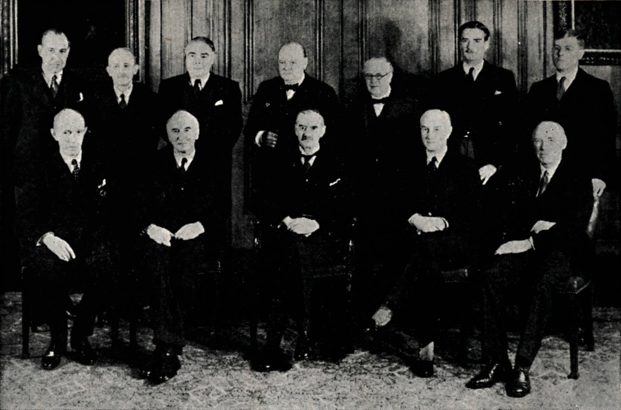 Původní válečný kabinet, 1939, 1945. od Unbekannt