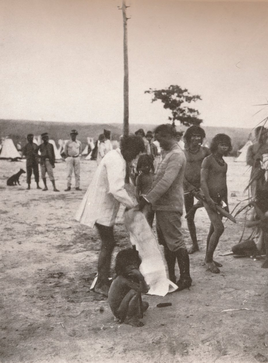 Pacifikace Indiánů, 1914 od Unbekannt