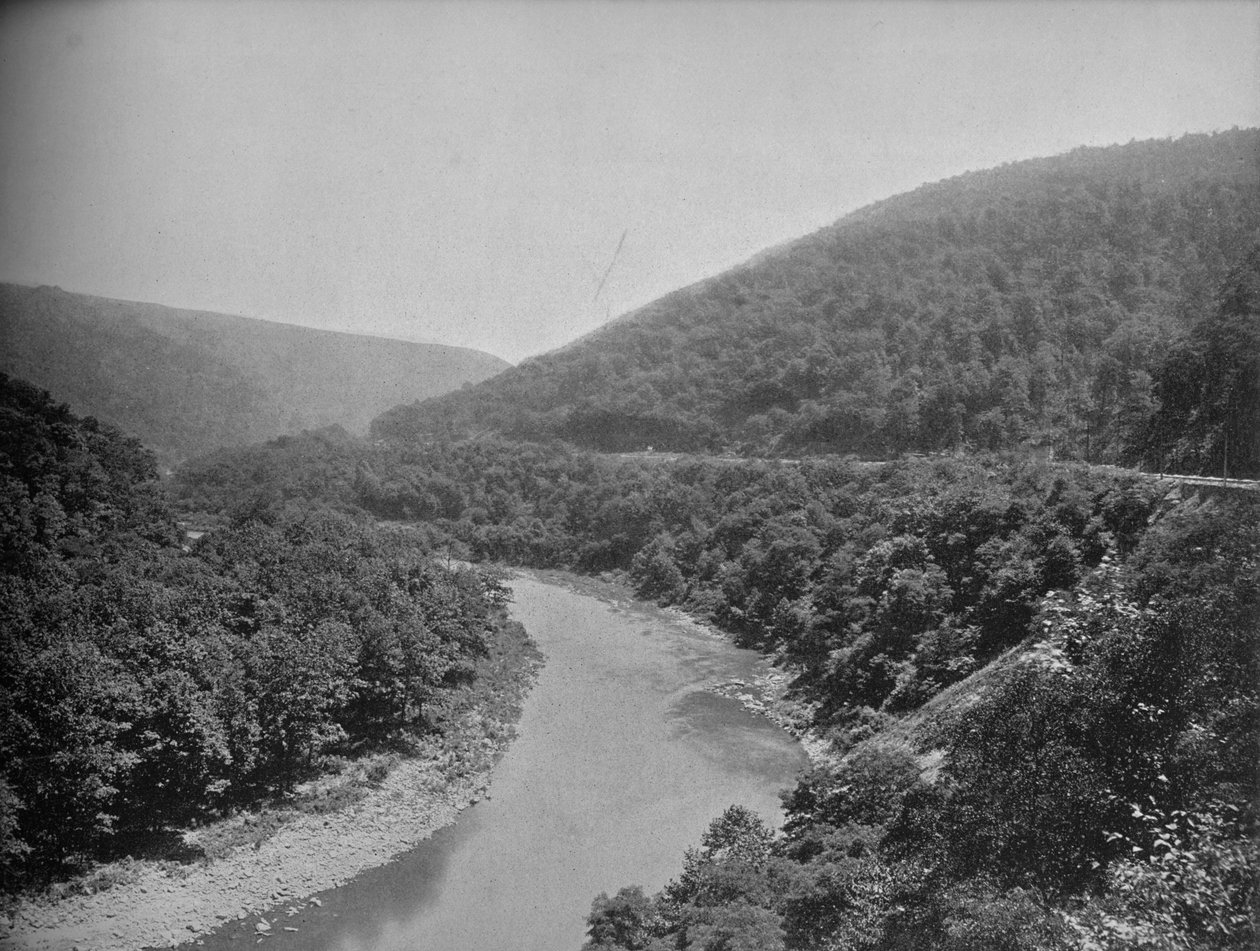 The Packsaddle, Allegheny Mountains, PA, c1897. od Unbekannt