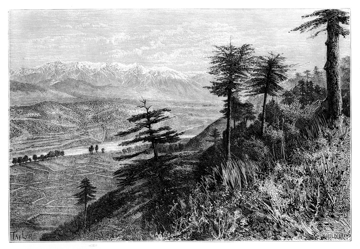 Průsmyk Paiwar, 1895 od Unbekannt