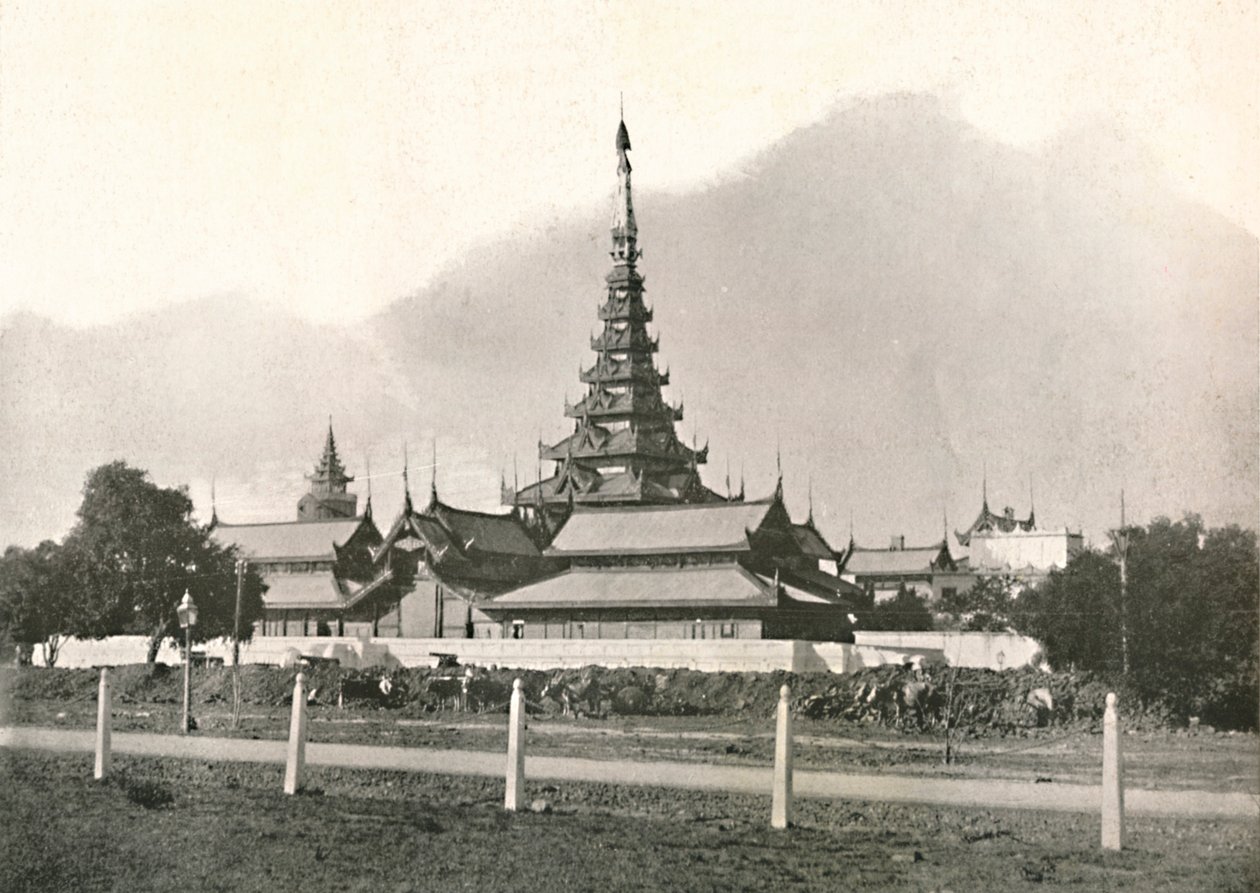 Palác, Mandalay, 1900. od Unbekannt