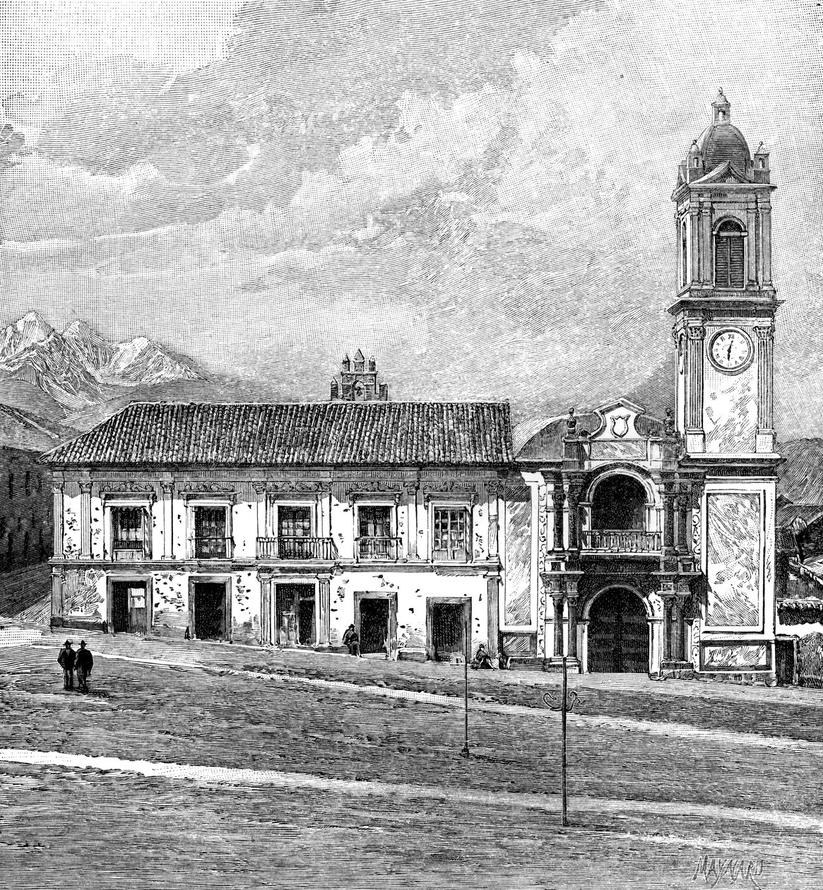 Kongresový palác, La Paz, Bolívie, 1895 od Unbekannt
