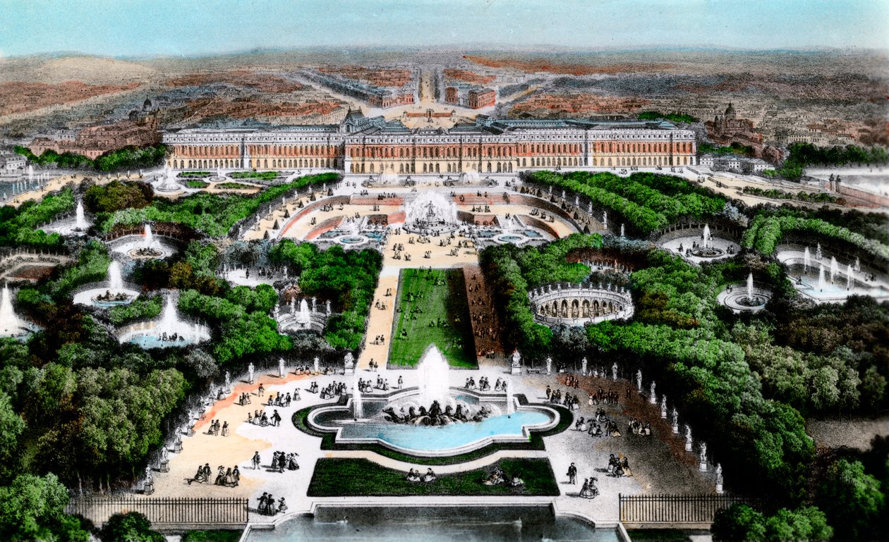 Palác ve Versailles, Paříž, Francie, počátek 20. století od Unbekannt