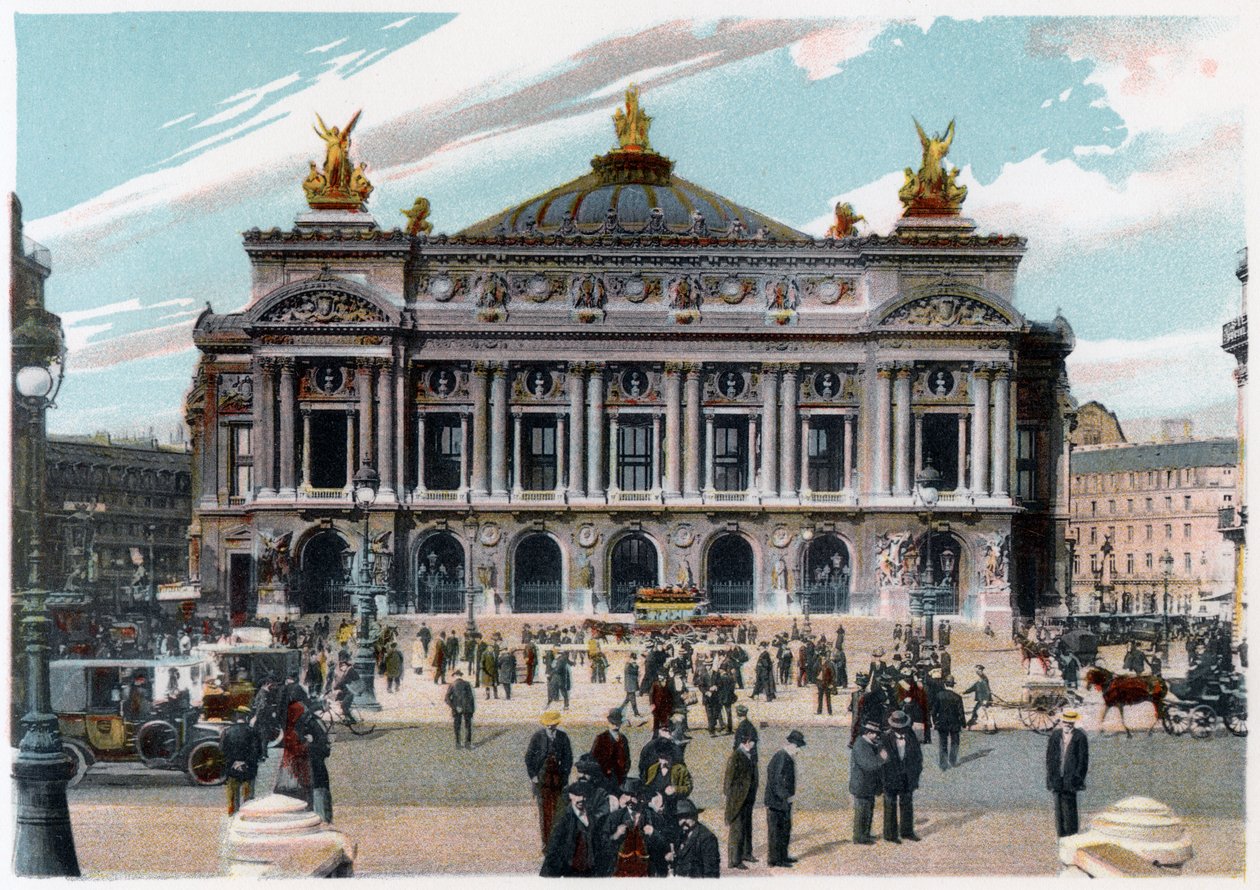 Palais Garnier, Paříž, c1900 od Unbekannt