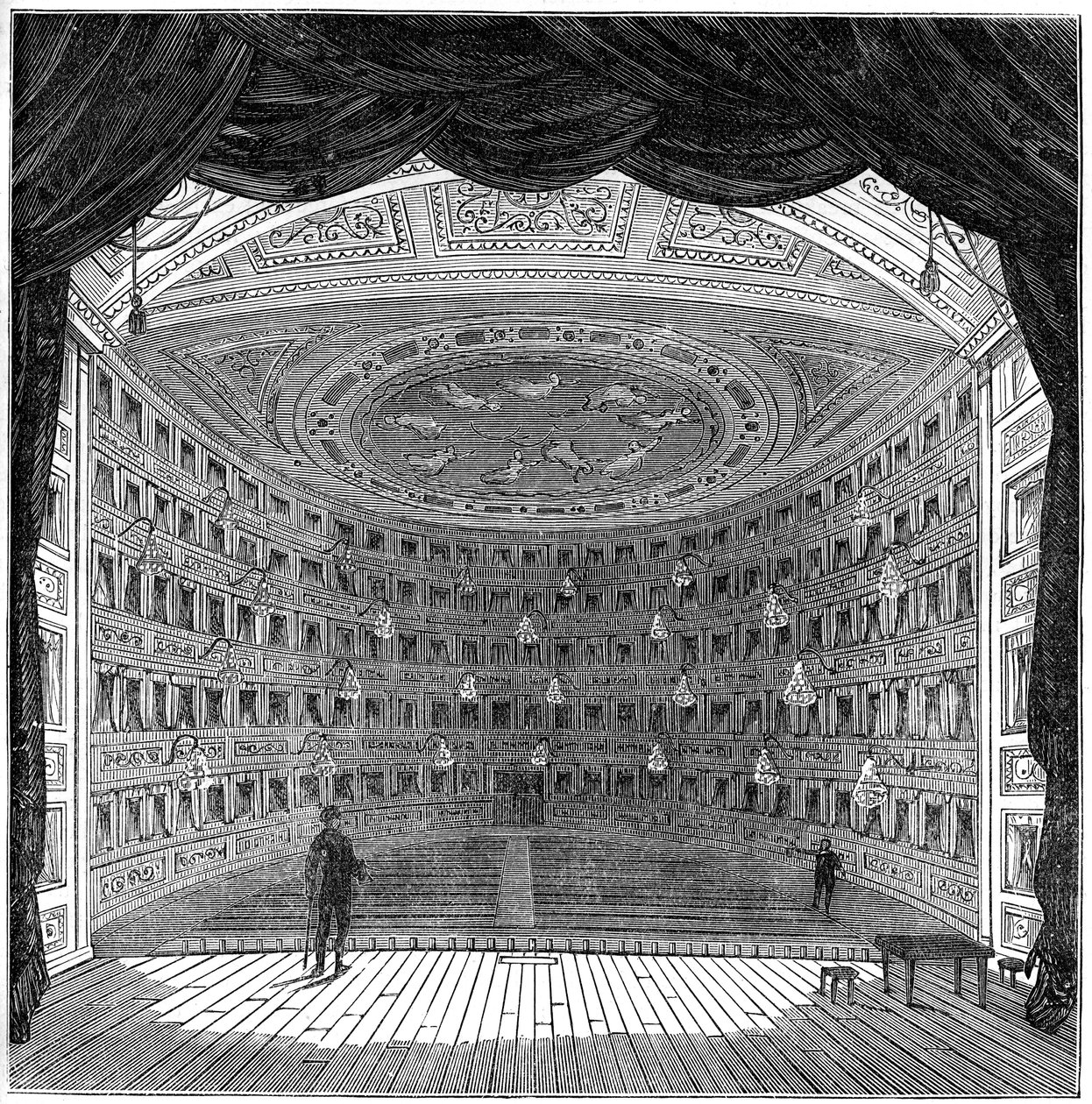 Divadlo Pantheon, Londýn, 1812 1891 od Unbekannt
