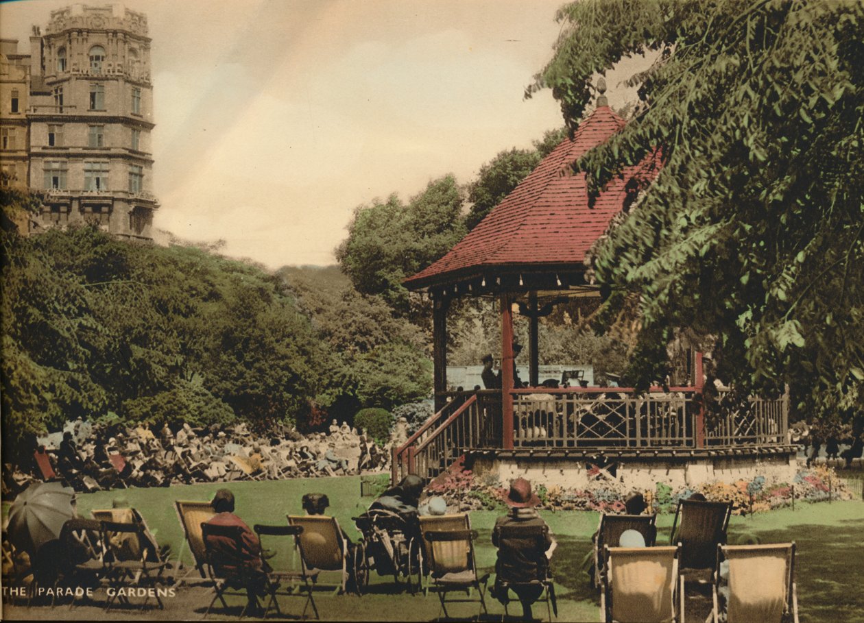 The Parade Gardens, Bath, Somerset, c1925 od Unbekannt