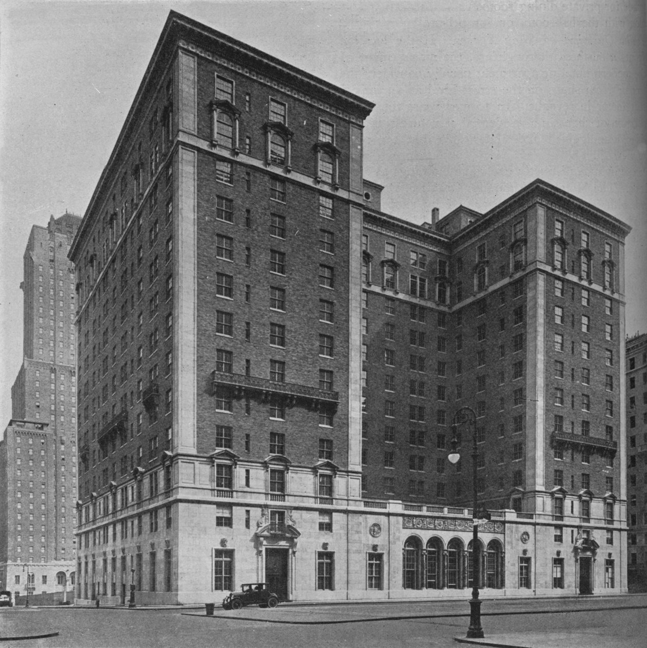 The Park Lane Hotel, New York City, 1924 od Unbekannt