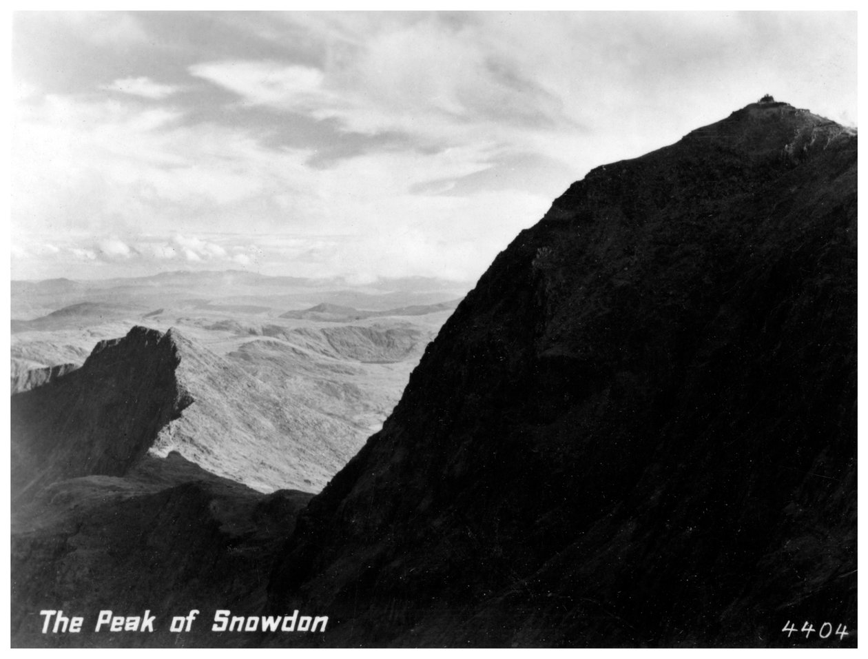 Vrch Snowdon, Wales od Unbekannt